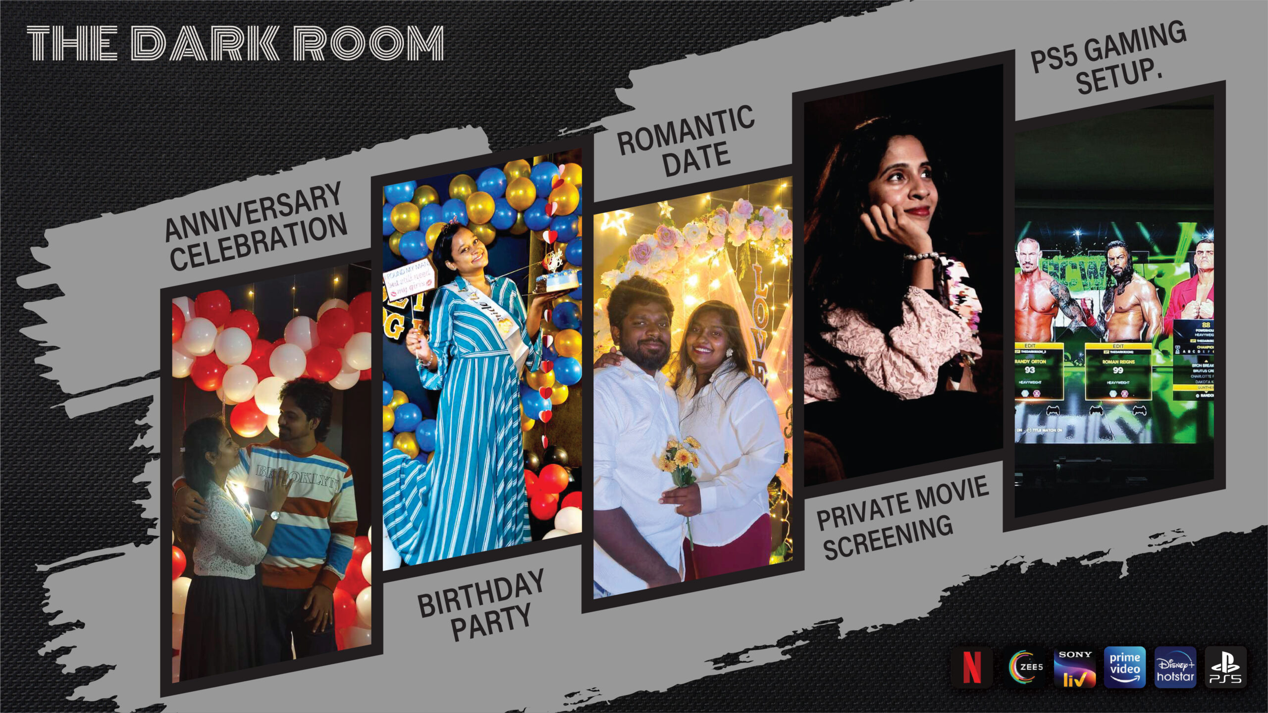 OUR PACKAGE Thedarkroom