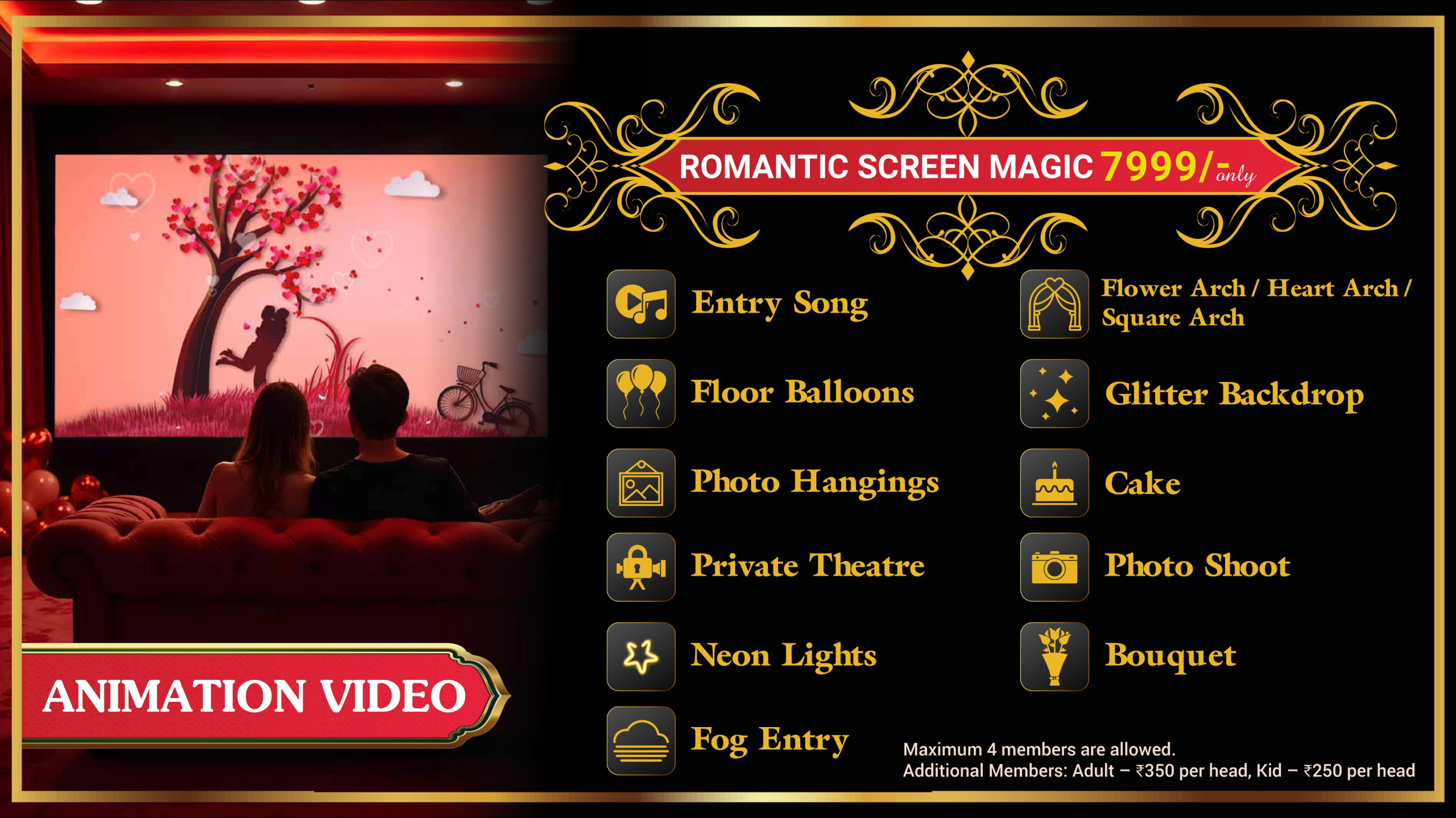 4 private theatre in chennai for couples