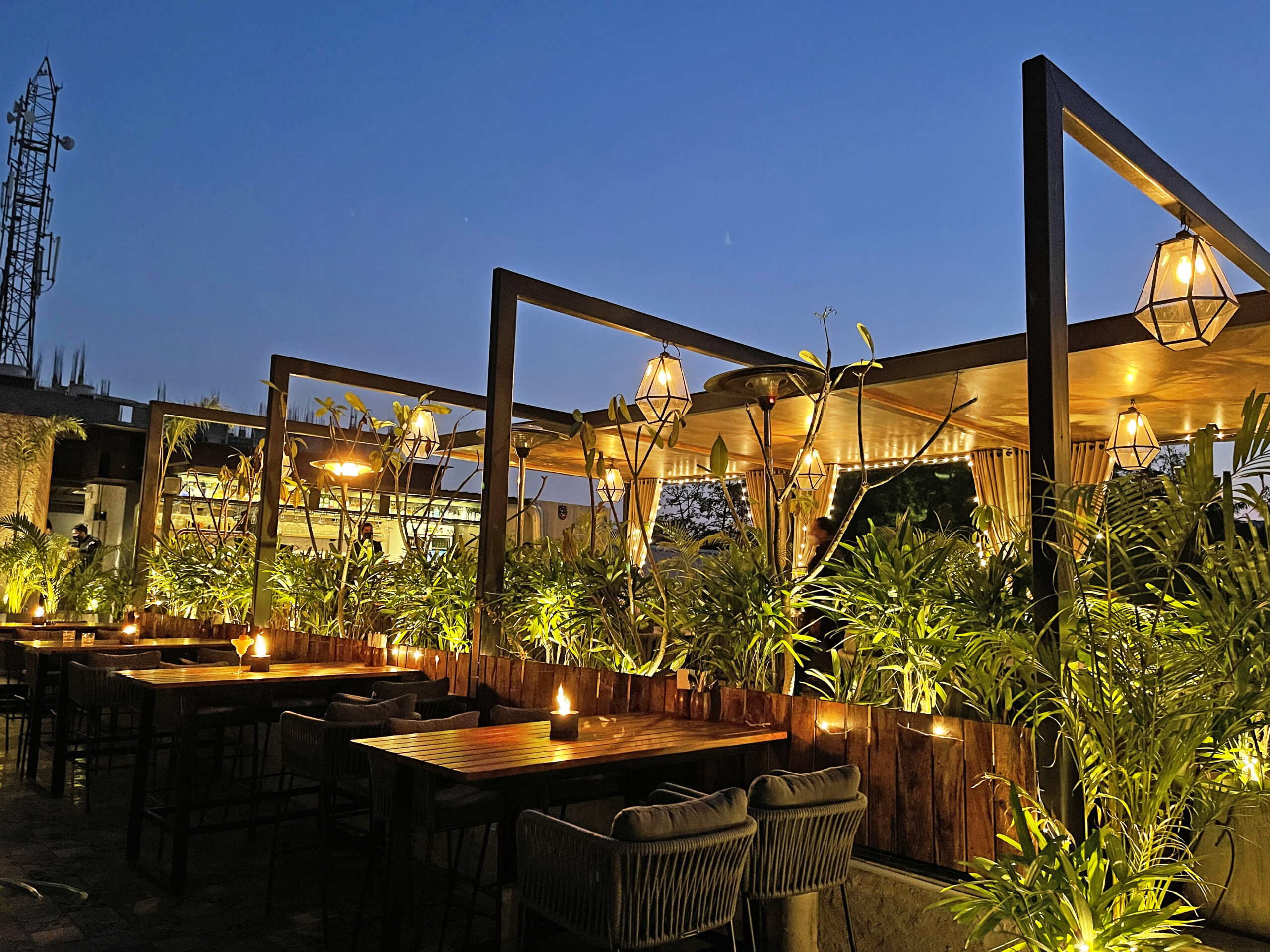 rooftop candle light dinner in chennai